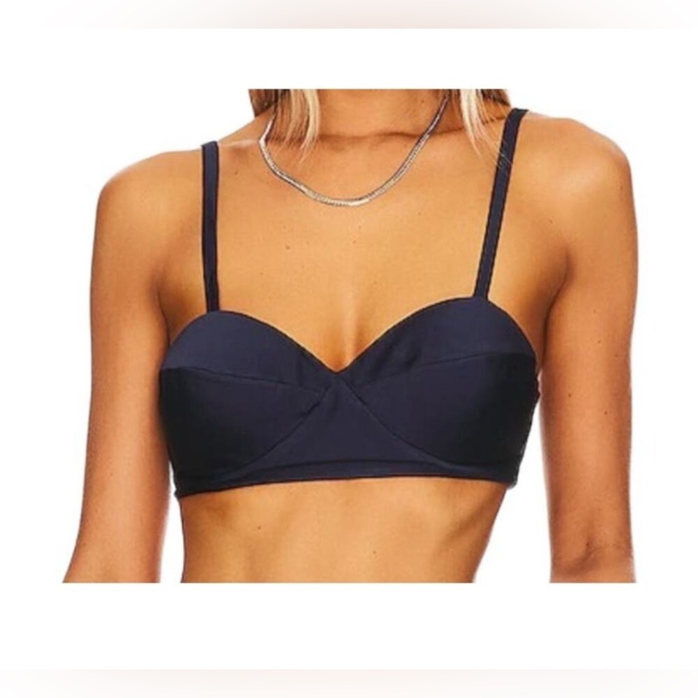 EUC Favorite Daughter Satin Bra Top // Size XL
